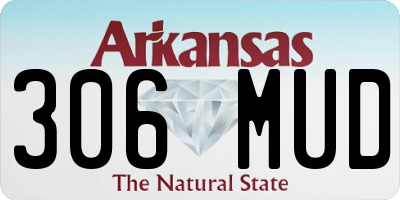 AR license plate 306MUD
