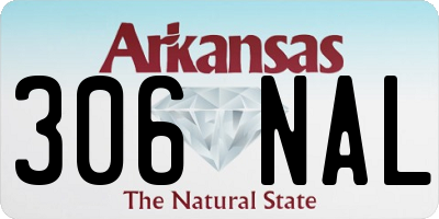 AR license plate 306NAL