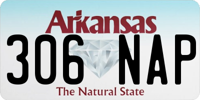 AR license plate 306NAP