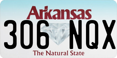 AR license plate 306NQX