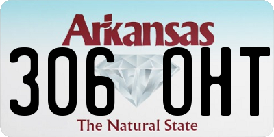AR license plate 306OHT