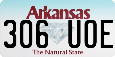 AR license plate 306UOE