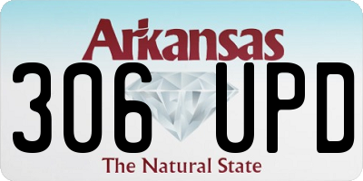 AR license plate 306UPD