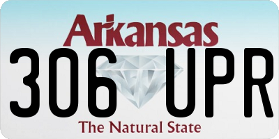 AR license plate 306UPR