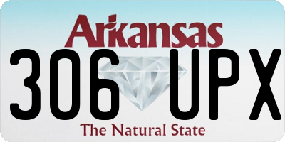 AR license plate 306UPX