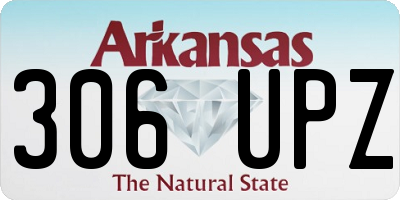 AR license plate 306UPZ
