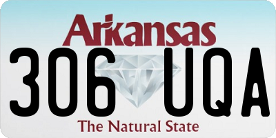 AR license plate 306UQA