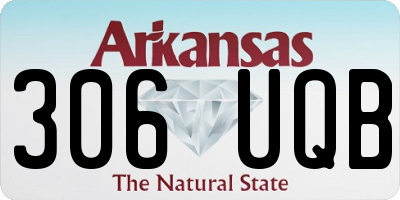 AR license plate 306UQB