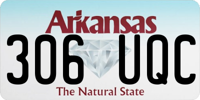 AR license plate 306UQC