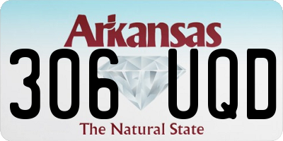 AR license plate 306UQD