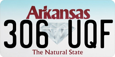 AR license plate 306UQF