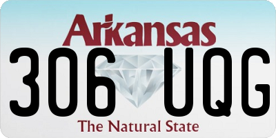 AR license plate 306UQG