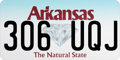 AR license plate 306UQJ