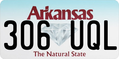 AR license plate 306UQL