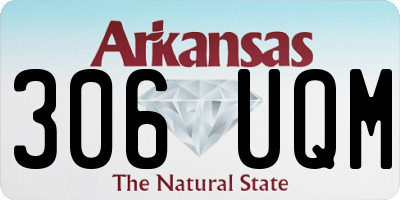 AR license plate 306UQM