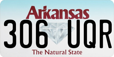 AR license plate 306UQR