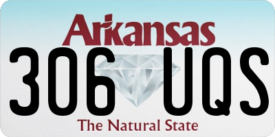 AR license plate 306UQS