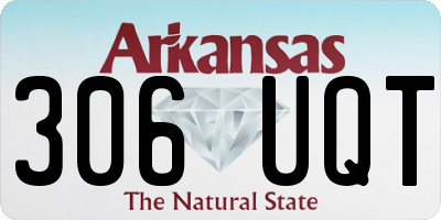 AR license plate 306UQT