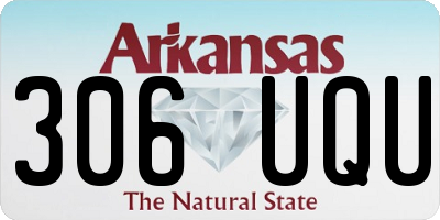 AR license plate 306UQU