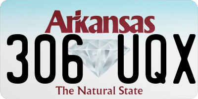 AR license plate 306UQX