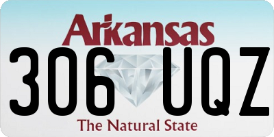 AR license plate 306UQZ