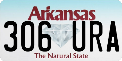 AR license plate 306URA