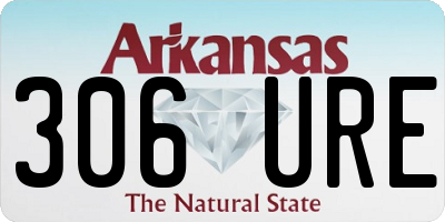 AR license plate 306URE