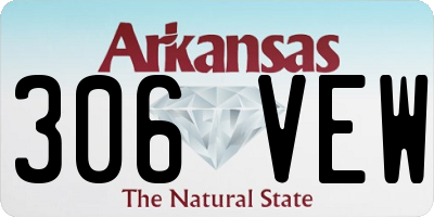 AR license plate 306VEW