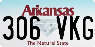 AR license plate 306VKG