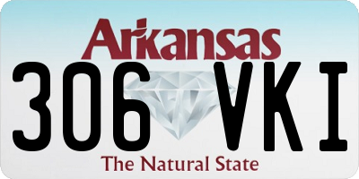 AR license plate 306VKI