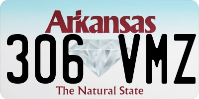AR license plate 306VMZ