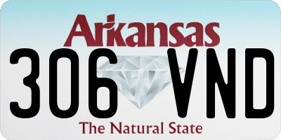 AR license plate 306VND