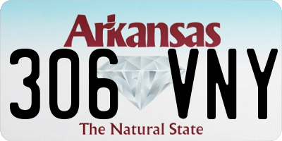 AR license plate 306VNY