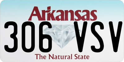 AR license plate 306VSV