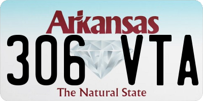 AR license plate 306VTA