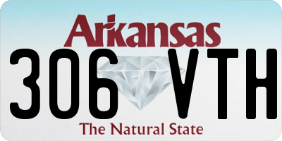 AR license plate 306VTH