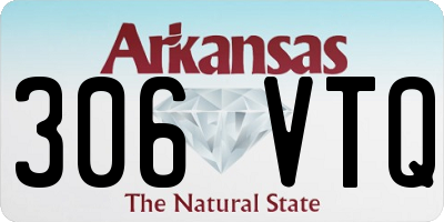 AR license plate 306VTQ