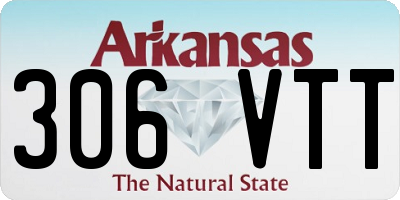 AR license plate 306VTT
