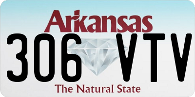 AR license plate 306VTV