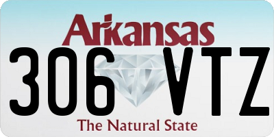 AR license plate 306VTZ
