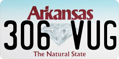 AR license plate 306VUG