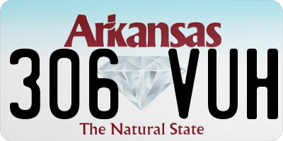 AR license plate 306VUH