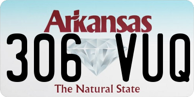 AR license plate 306VUQ