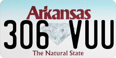 AR license plate 306VUU