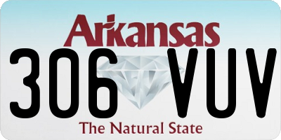 AR license plate 306VUV