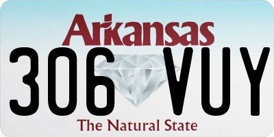 AR license plate 306VUY