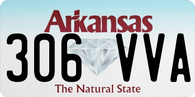 AR license plate 306VVA