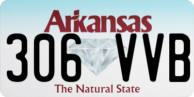 AR license plate 306VVB