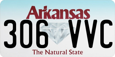 AR license plate 306VVC