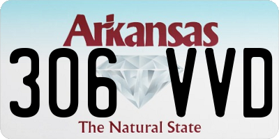 AR license plate 306VVD